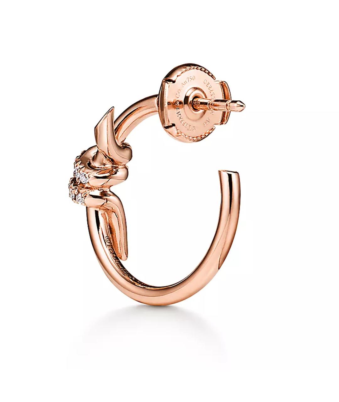 TIFFANY&CO Серьги из розового золота, фото 3