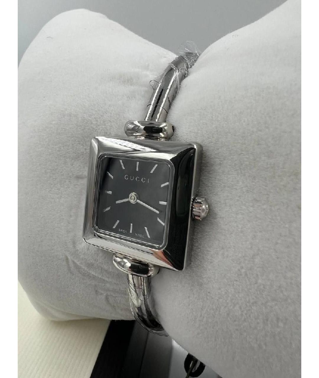GUCCI Серебряные часы, фото 2