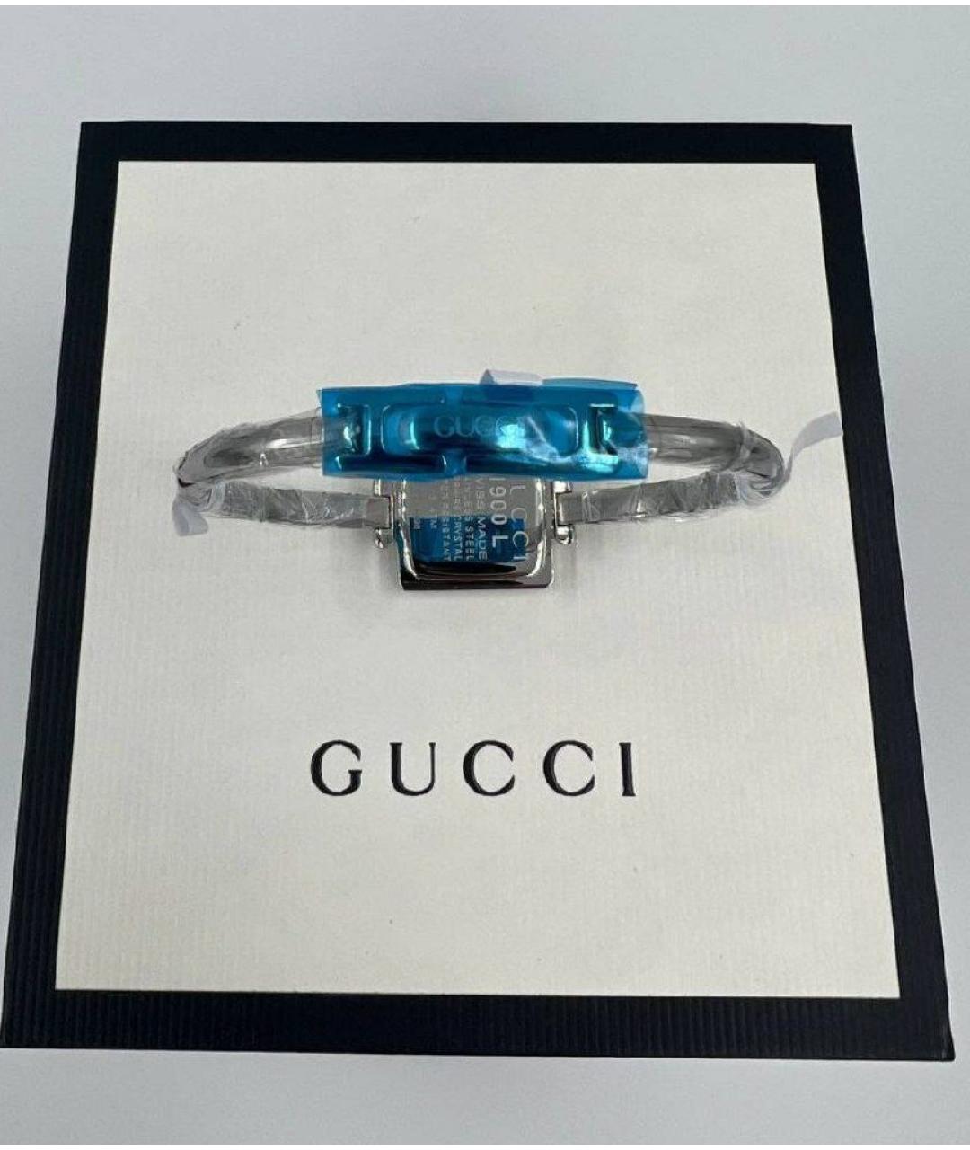 GUCCI Серебряные часы, фото 3