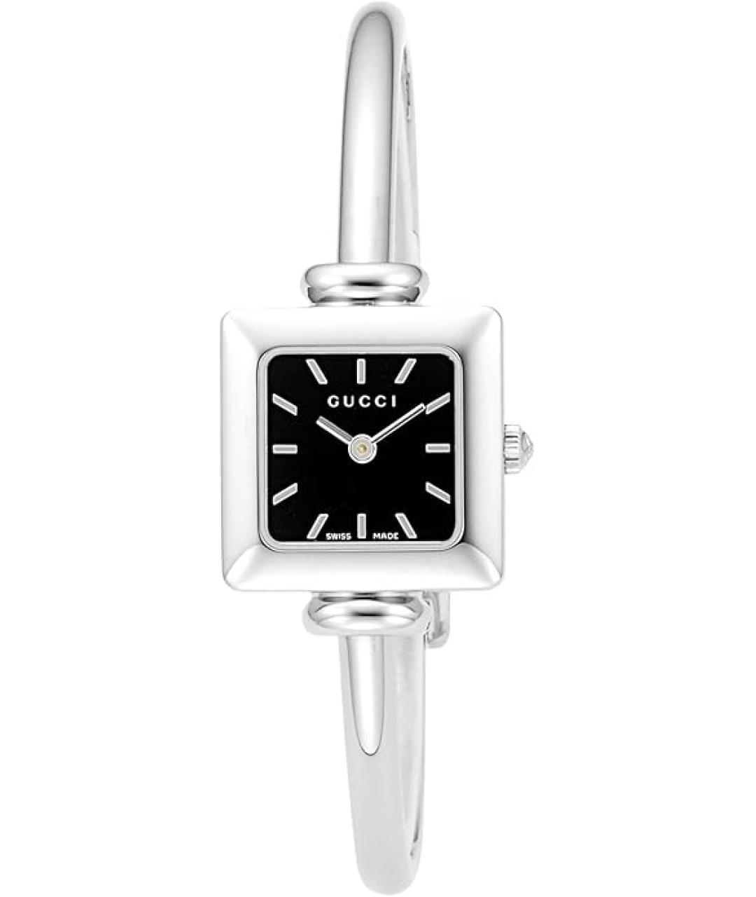 GUCCI Серебряные часы, фото 1