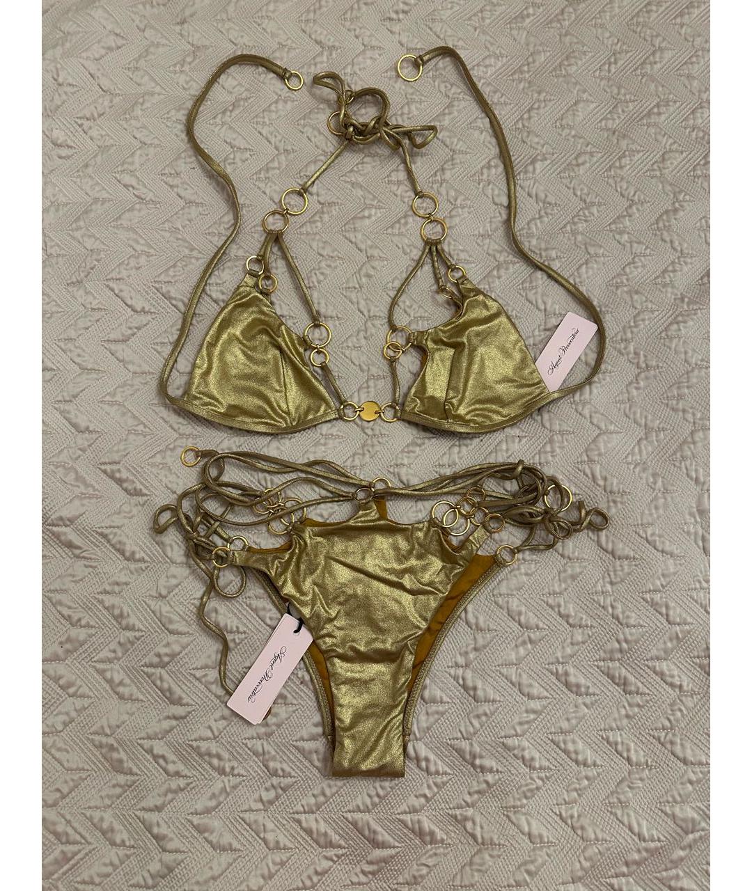 AGENT PROVOCATEUR Золотой купальник, фото 2