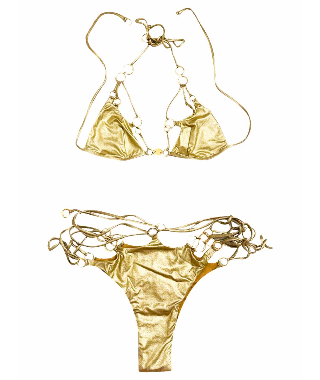 AGENT PROVOCATEUR Золотой купальник, фото 1