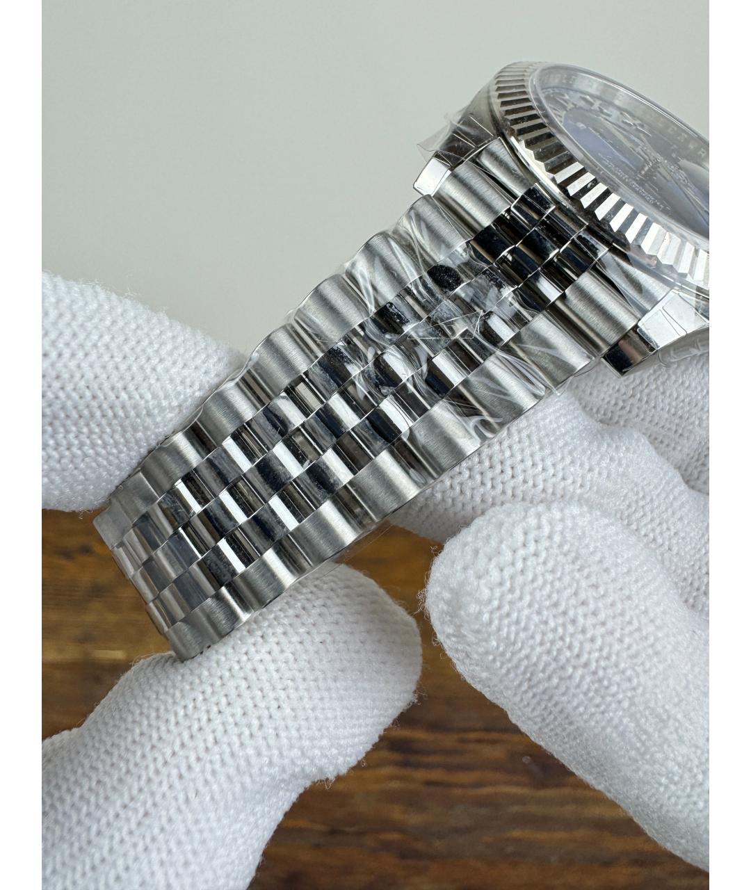 ROLEX Темно-синие часы, фото 6