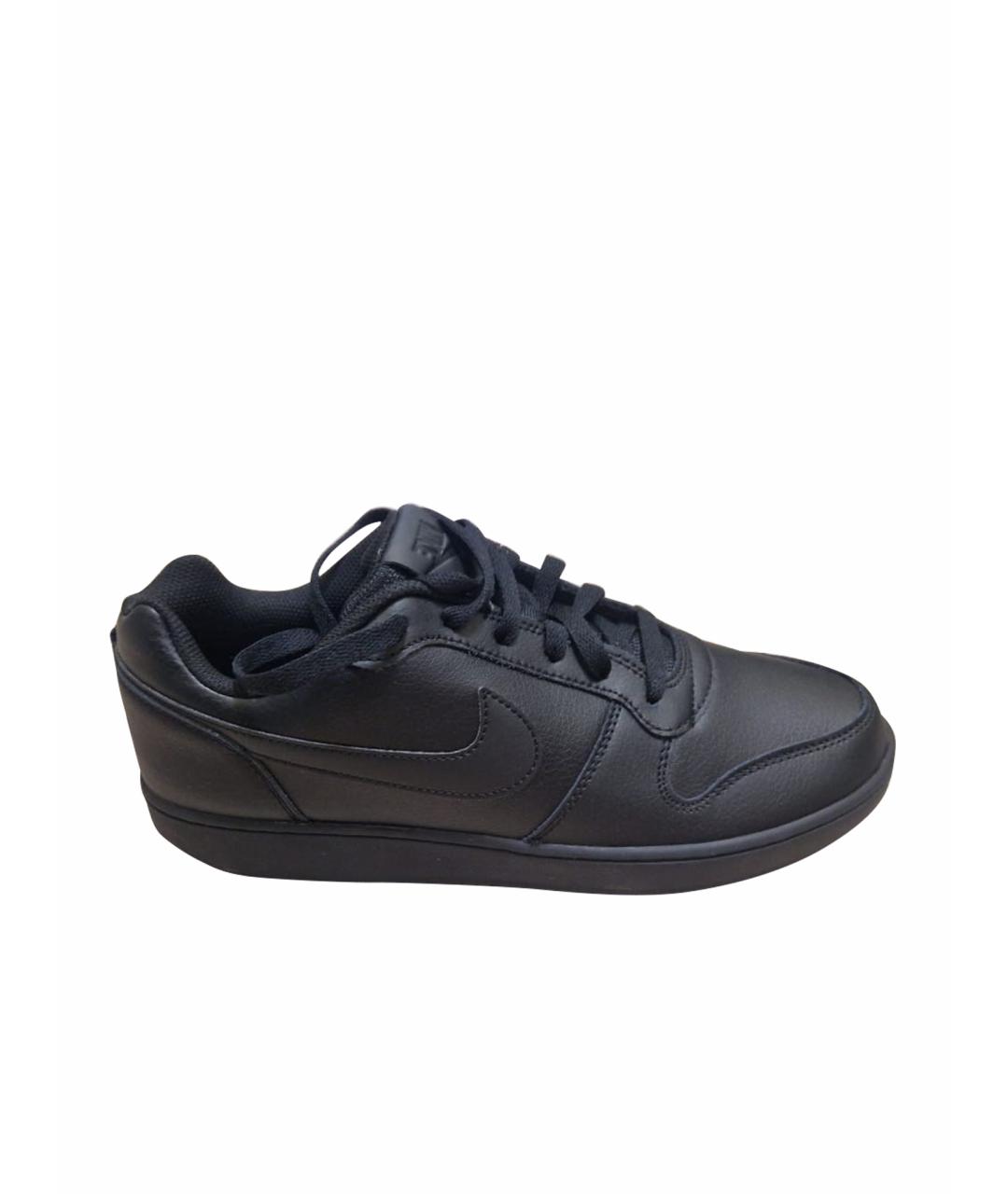 NIKE Черные низкие кроссовки / кеды, фото 1