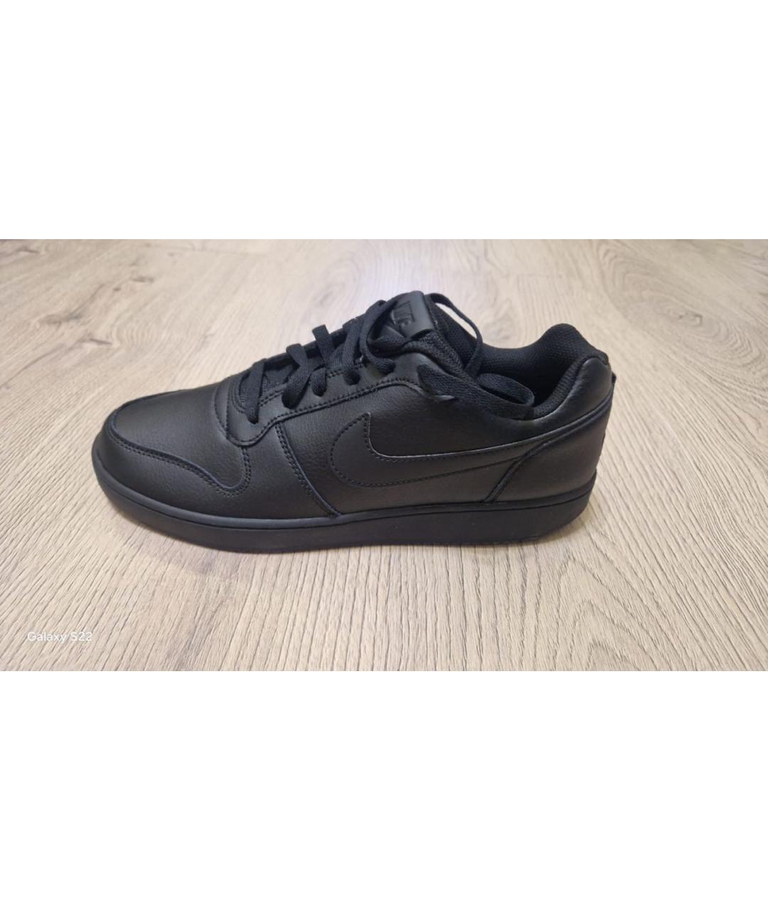 NIKE Черные низкие кроссовки / кеды, фото 7