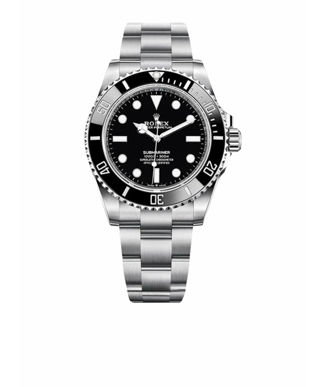 ROLEX Черные часы, фото 1