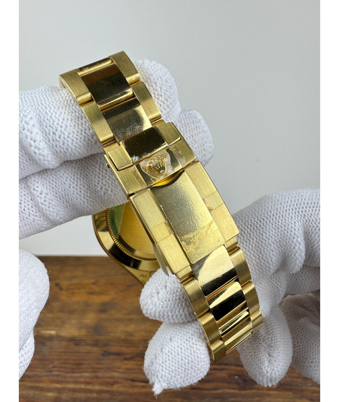 ROLEX Золотые часы из желтого золота, фото 8