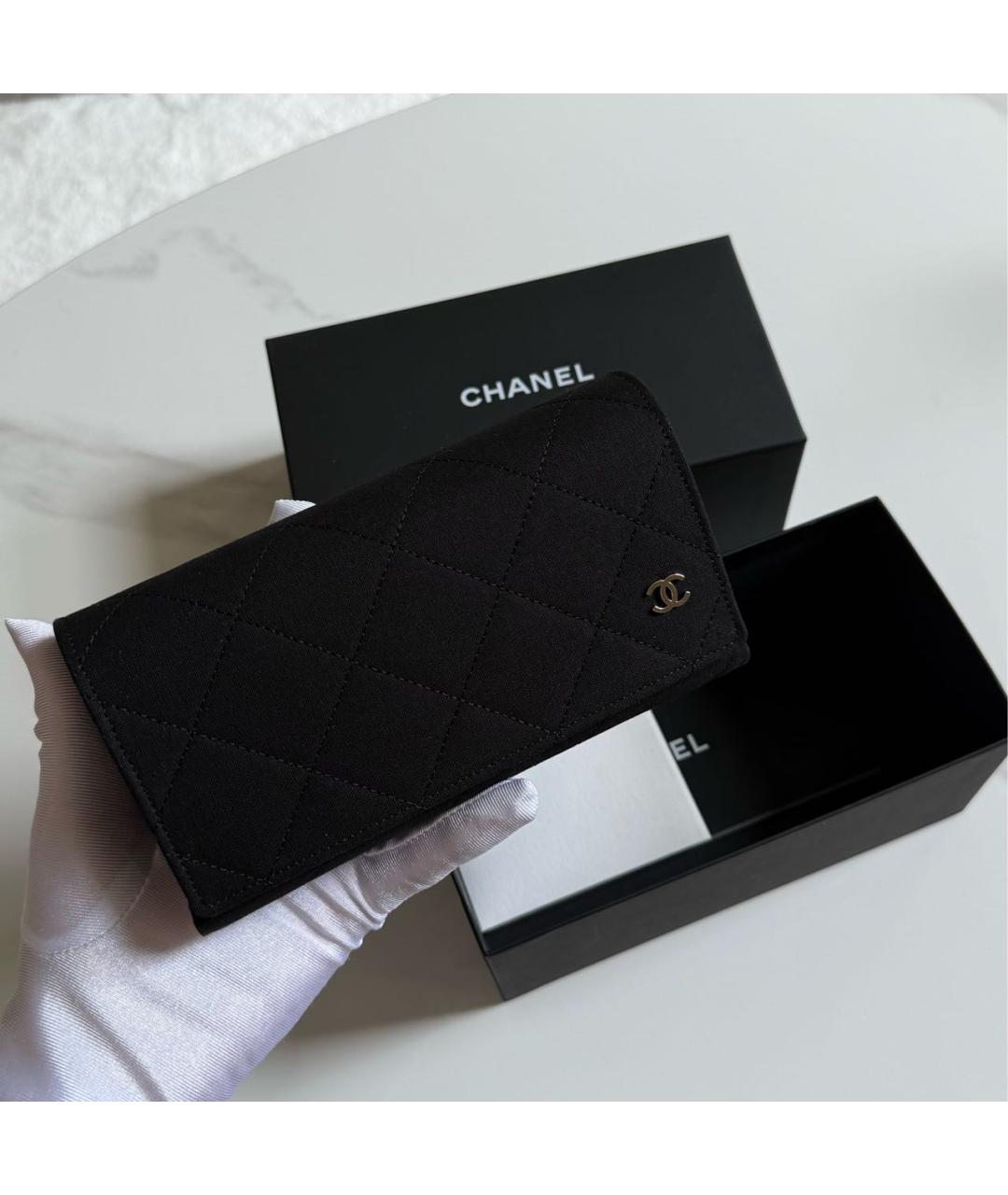 CHANEL Черные пластиковые солнцезащитные очки, фото 5