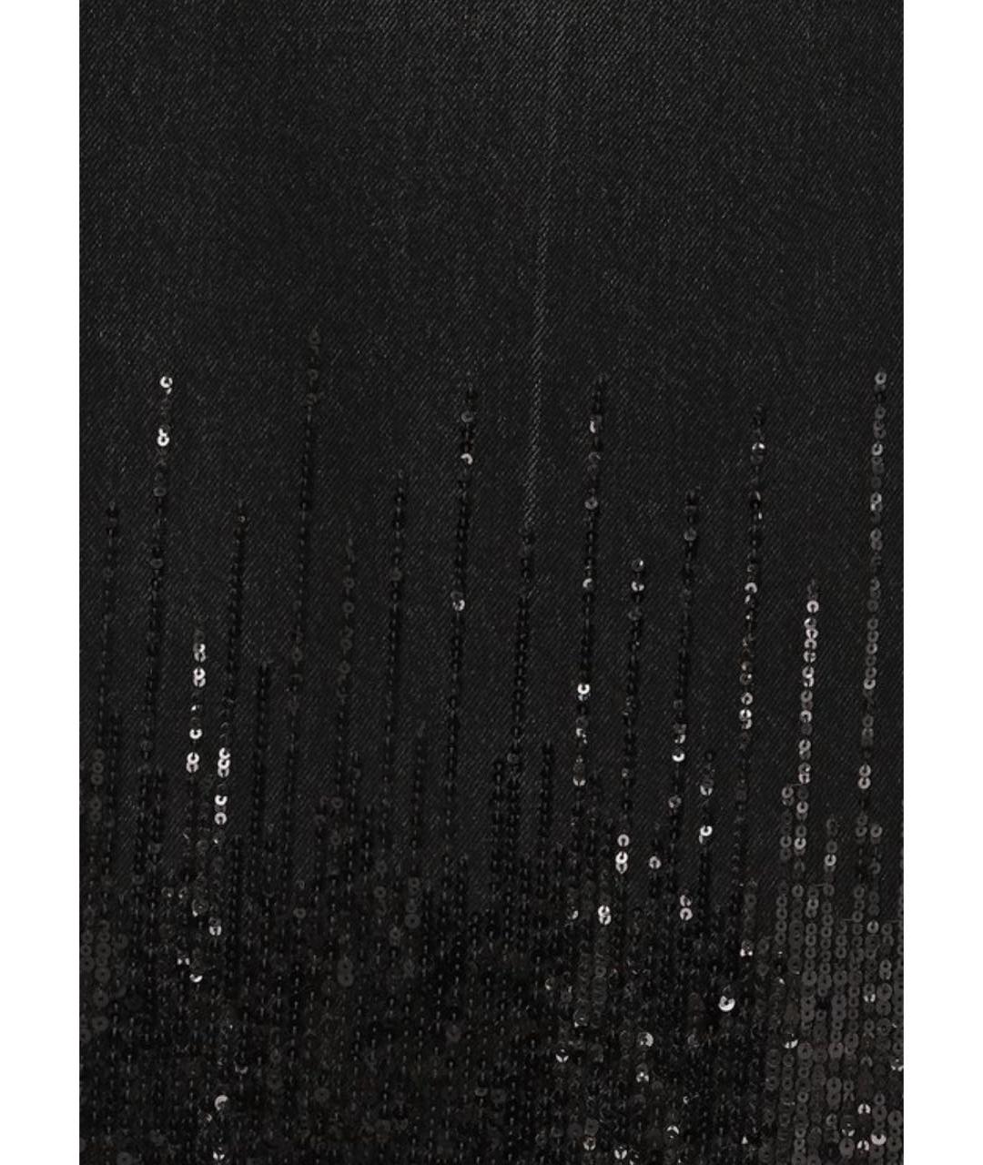 CHANEL Черные джинсы клеш, фото 4