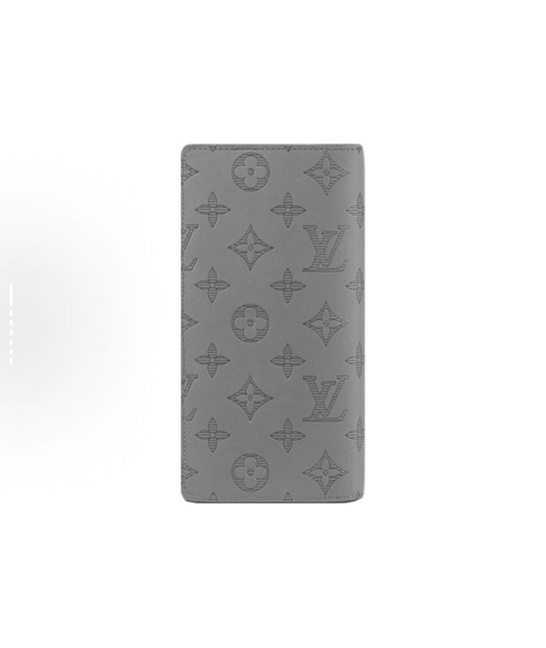 LOUIS VUITTON Серый кошелек, фото 3