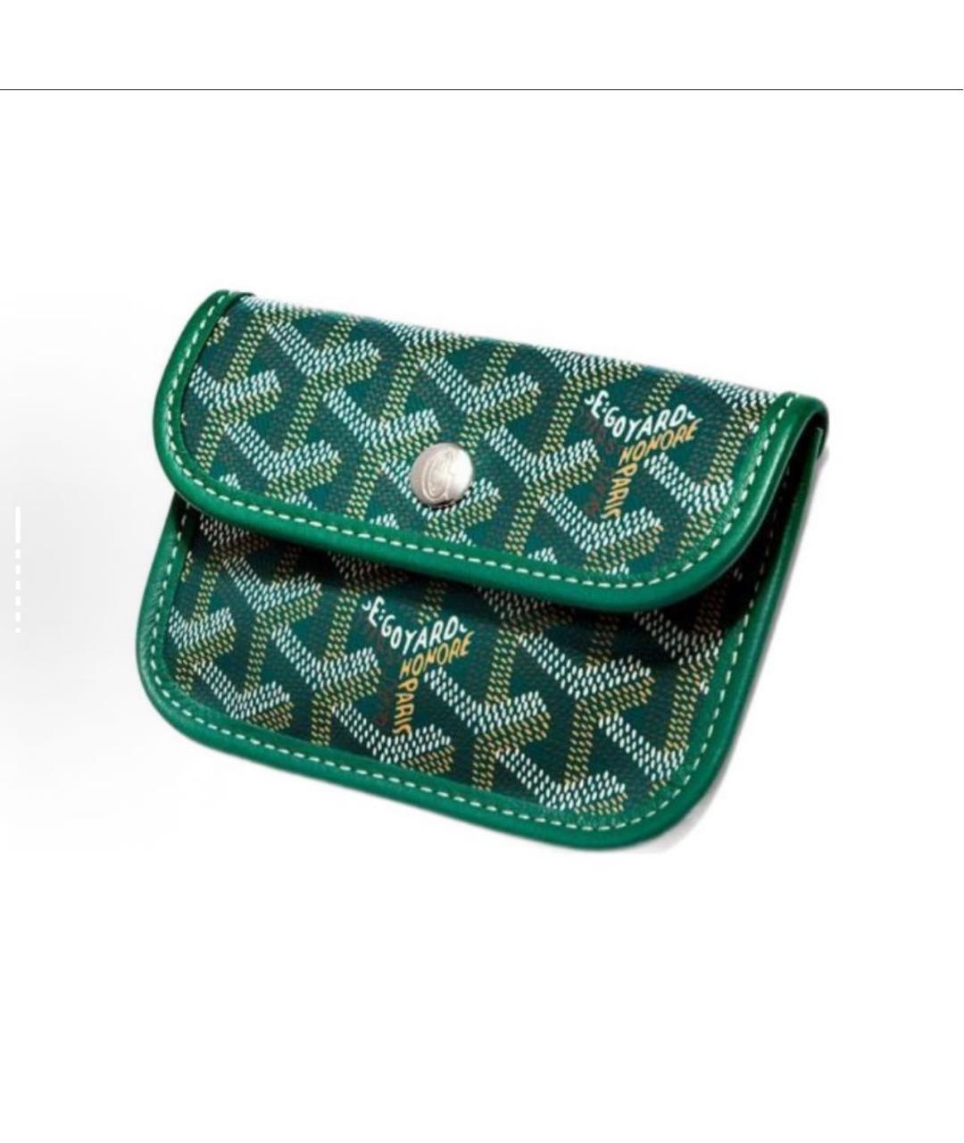 GOYARD Зеленая сумка тоут, фото 5