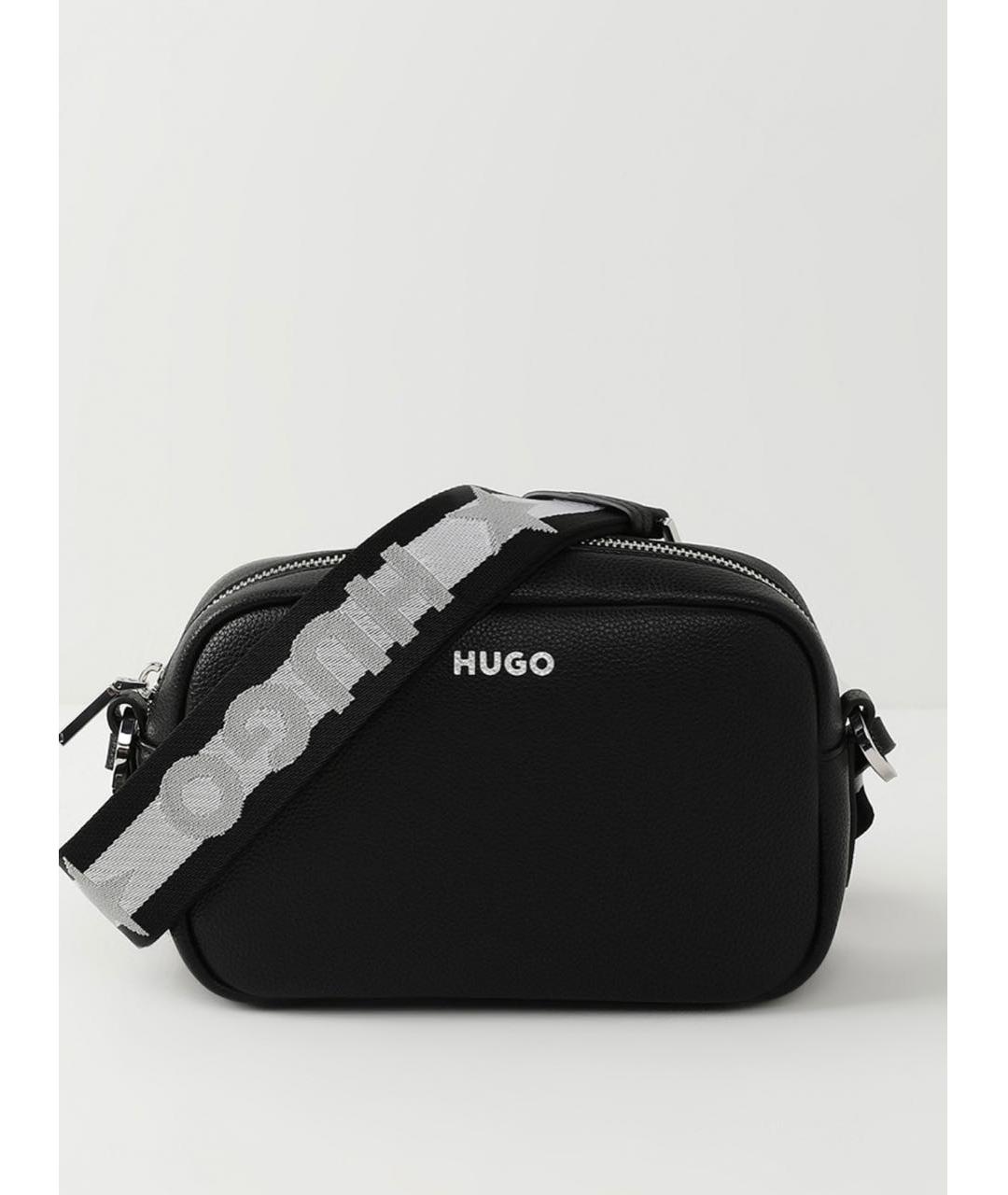 HUGO BOSS Черная сумка через плечо, фото 6
