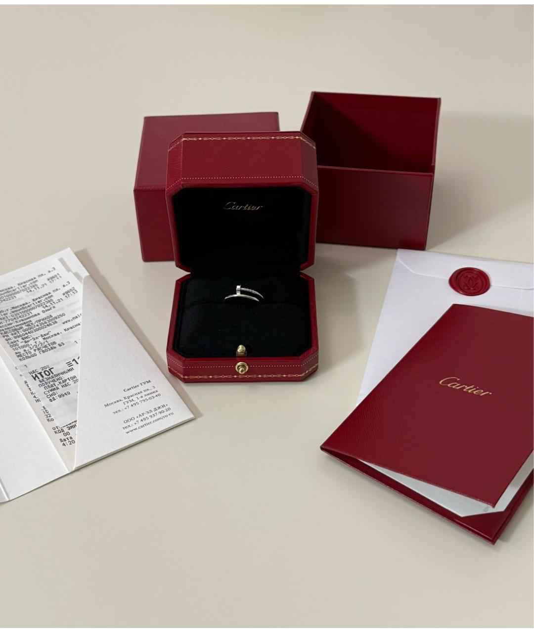 CARTIER Кольцо из белого золота, фото 5