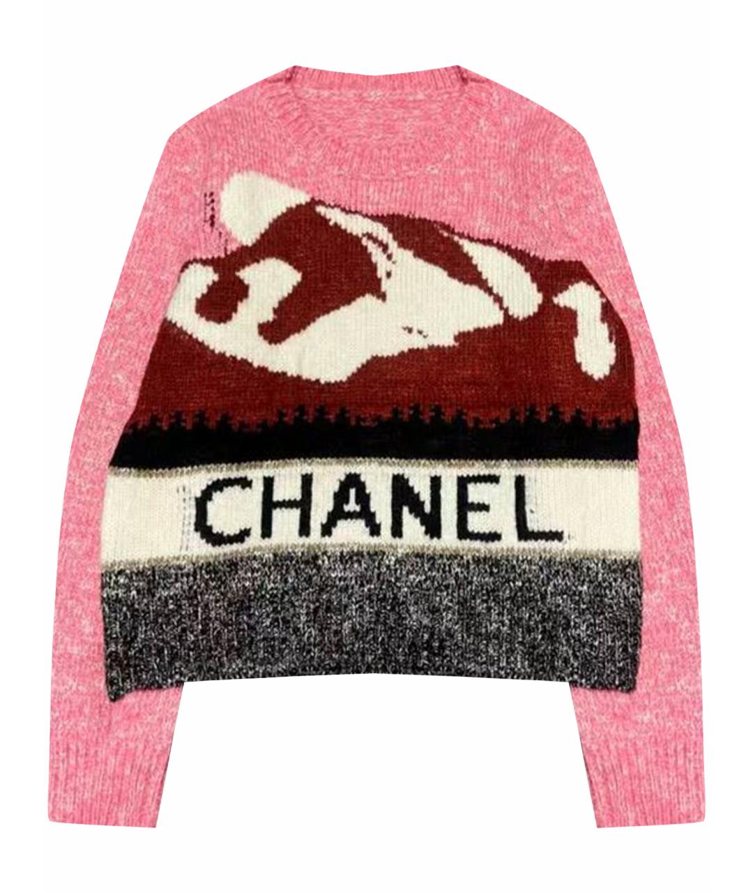 CHANEL Мульти хлопковый джемпер / свитер, фото 1
