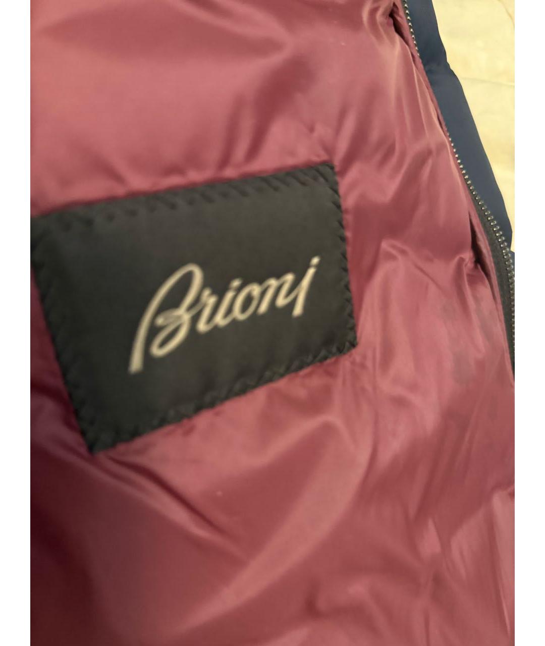 BRIONI Темно-синяя куртка, фото 3