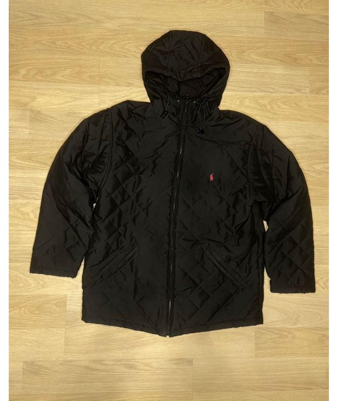 POLO RALPH LAUREN Черная хлопковая куртка, фото 8