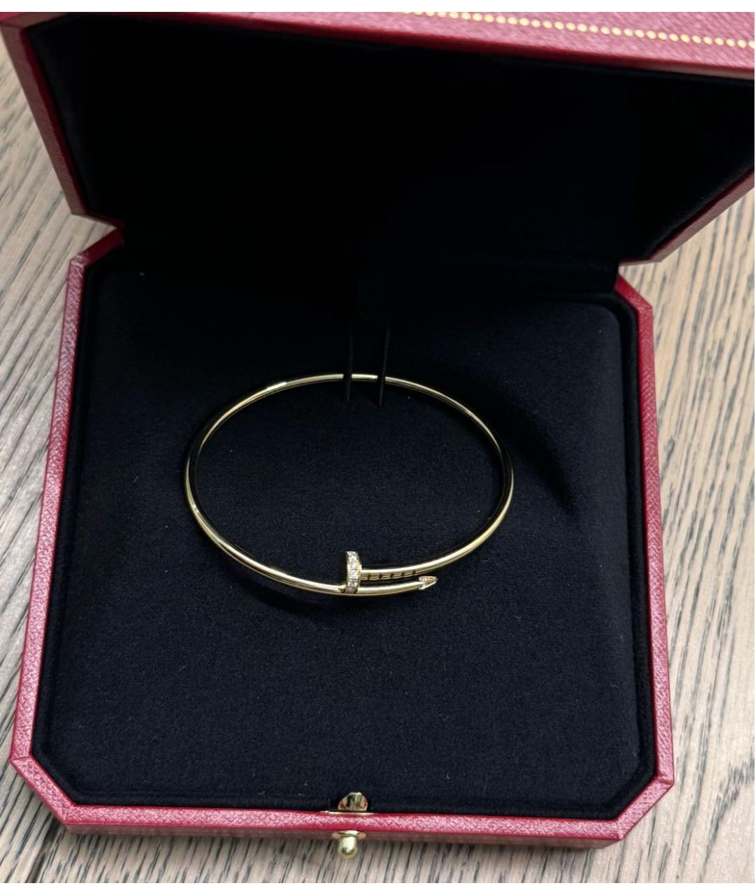 CARTIER Золотой браслет из желтого золота, фото 2