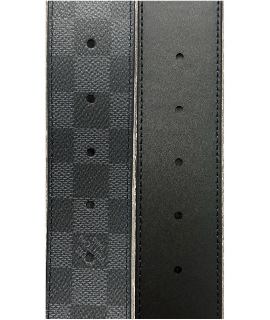 LOUIS VUITTON Черный ремень, фото 4