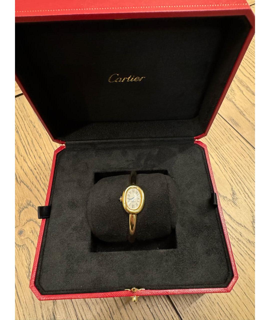 CARTIER Золотые часы из желтого золота, фото 3