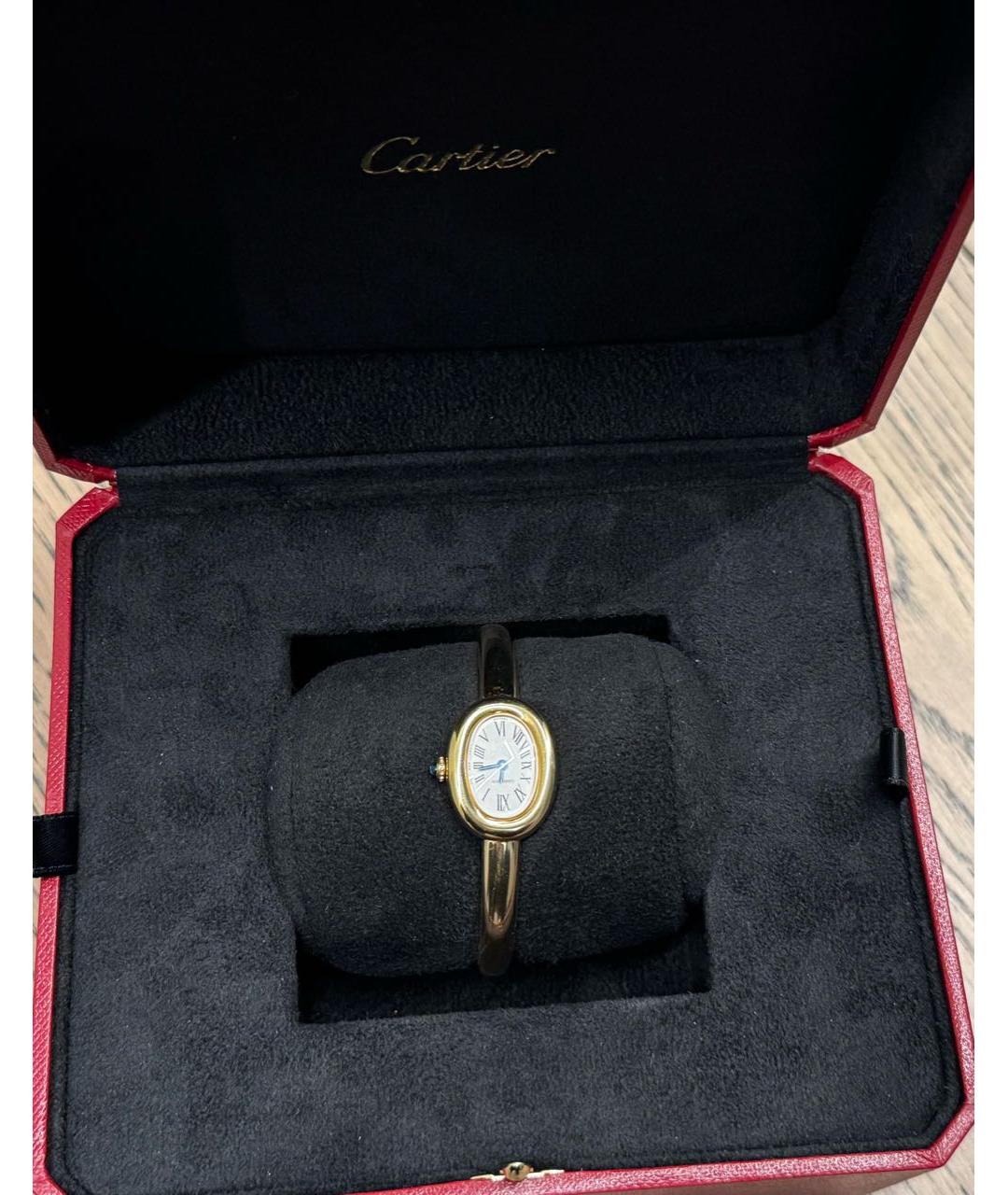 CARTIER Золотые часы из желтого золота, фото 4