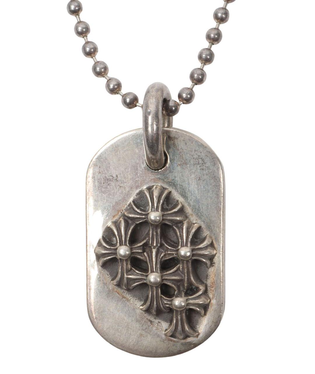CHROME HEARTS Серебряная серебряная цепочка/подвеска, фото 1