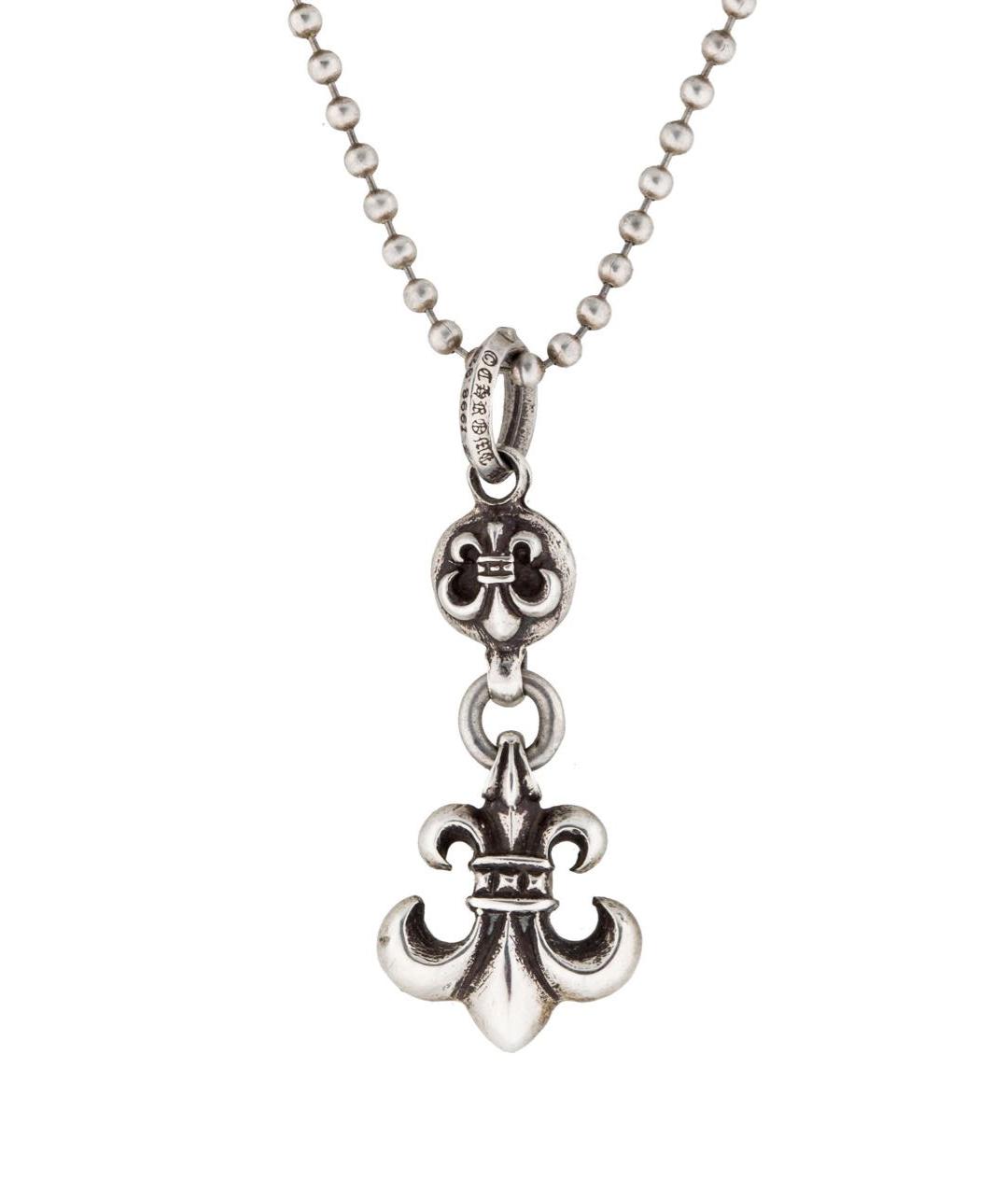 CHROME HEARTS Серебряная серебряная цепочка/подвеска, фото 1