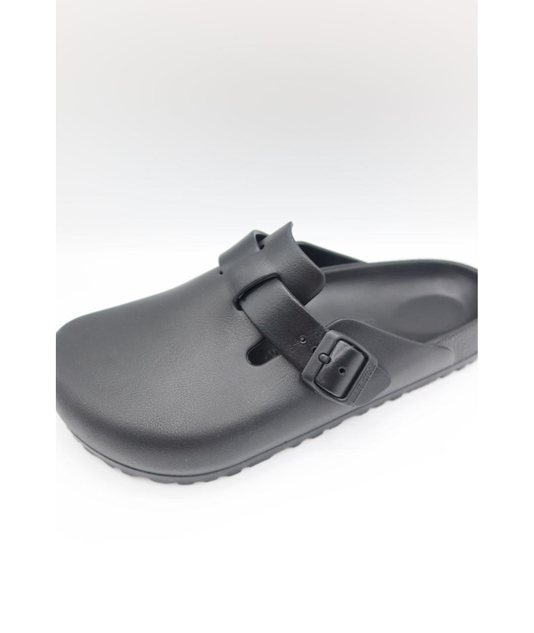 BIRKENSTOCK Черные резиновые сандалии, фото 2