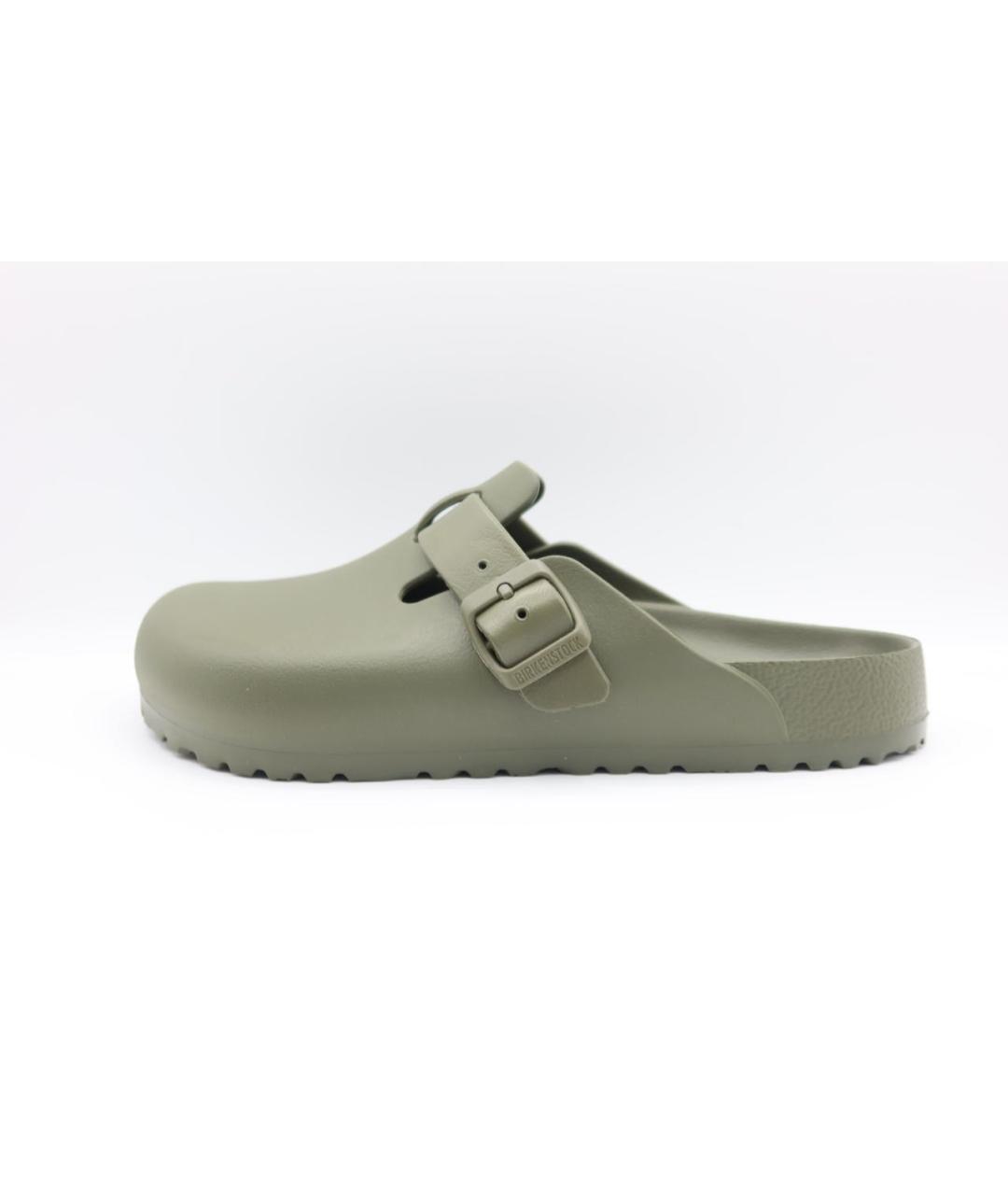 BIRKENSTOCK Хаки резиновые сандалии, фото 2