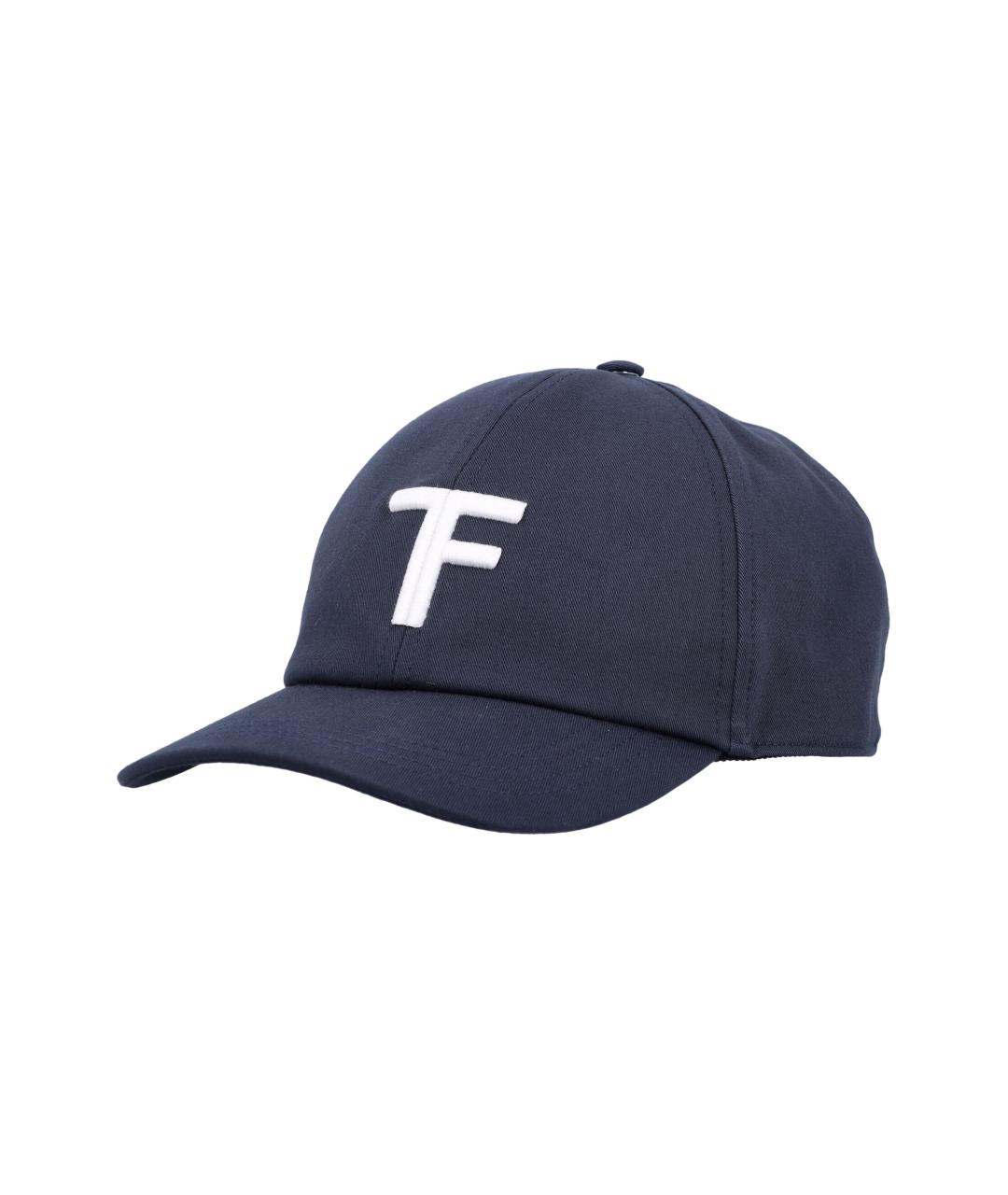 TOM FORD Темно-синяя кепка/бейсболка, фото 1