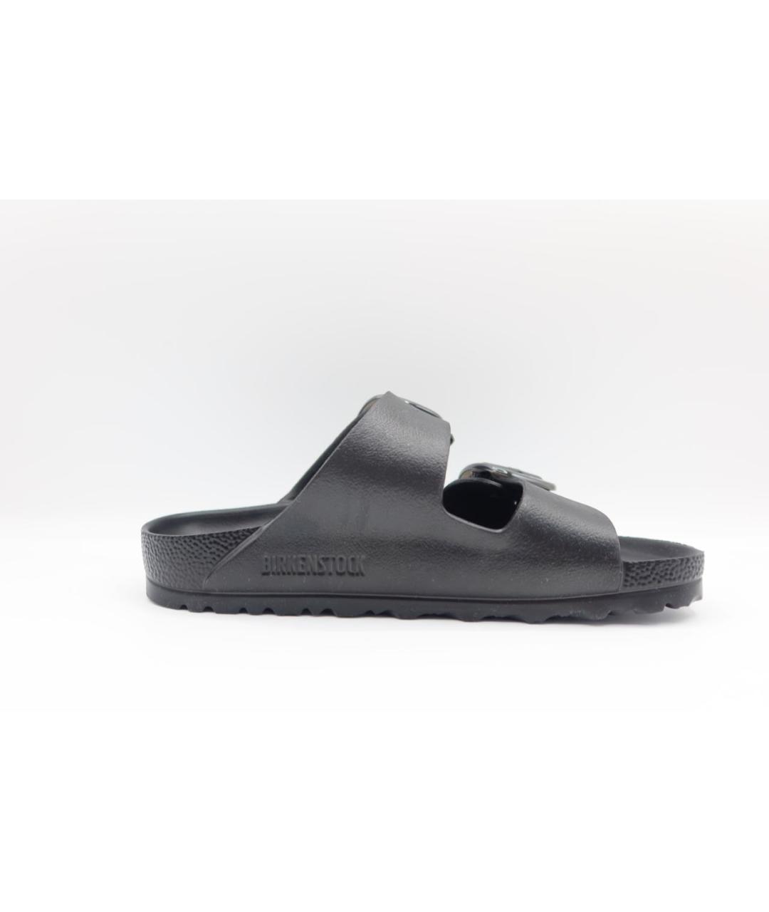 BIRKENSTOCK Черные резиновые сандалии, фото 5