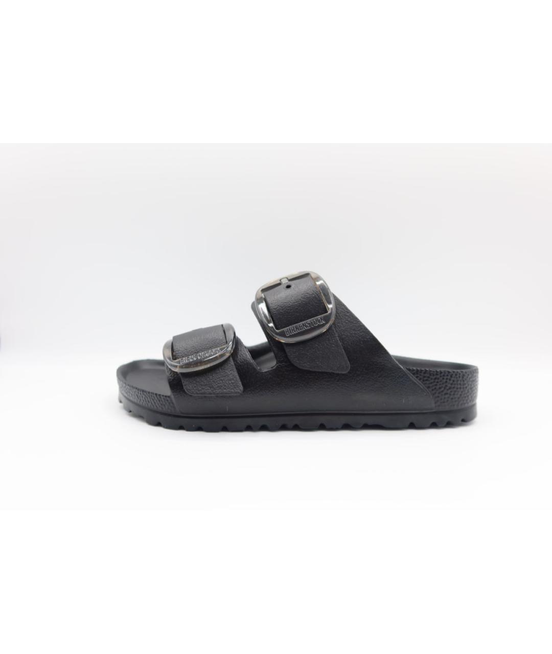 BIRKENSTOCK Черные резиновые сандалии, фото 2