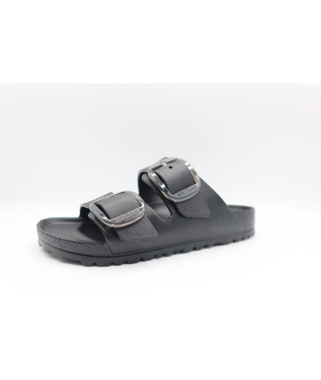 BIRKENSTOCK Черные резиновые сандалии, фото 3