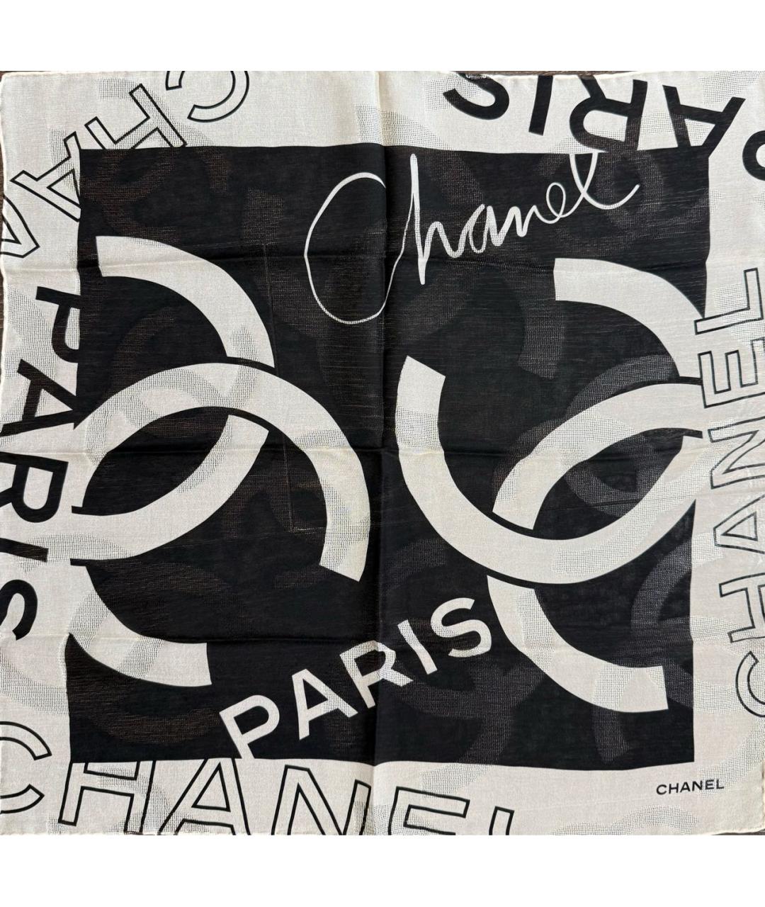 CHANEL Мульти шелковый платок, фото 4