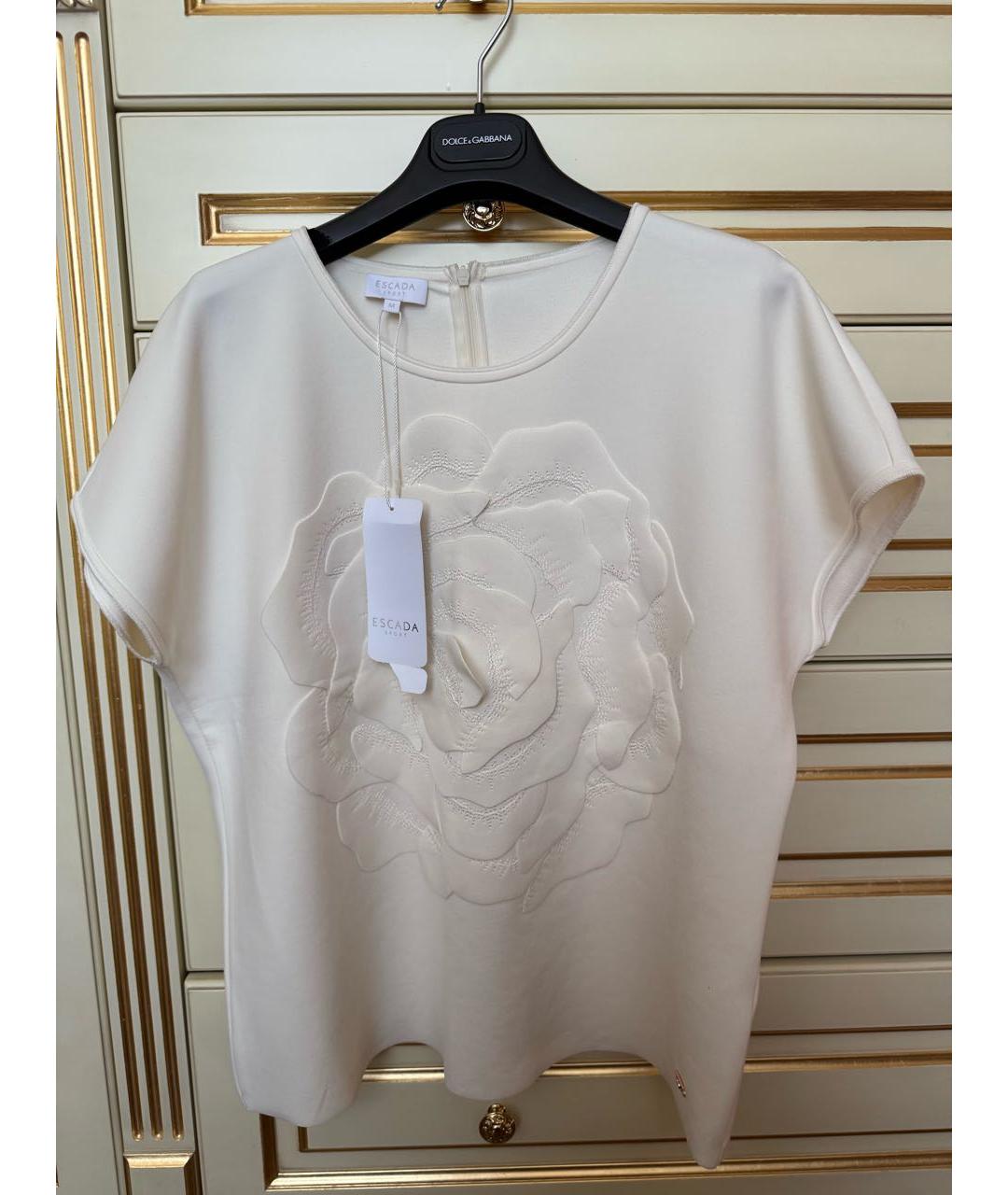 ESCADA Белая футболка, фото 6