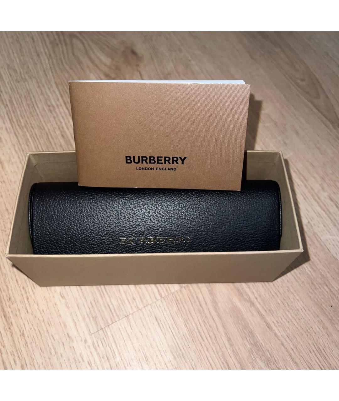 BURBERRY Хаки металлические солнцезащитные очки, фото 5