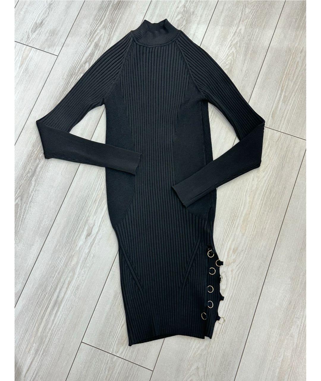 JACQUEMUS Черное повседневное платье, фото 6