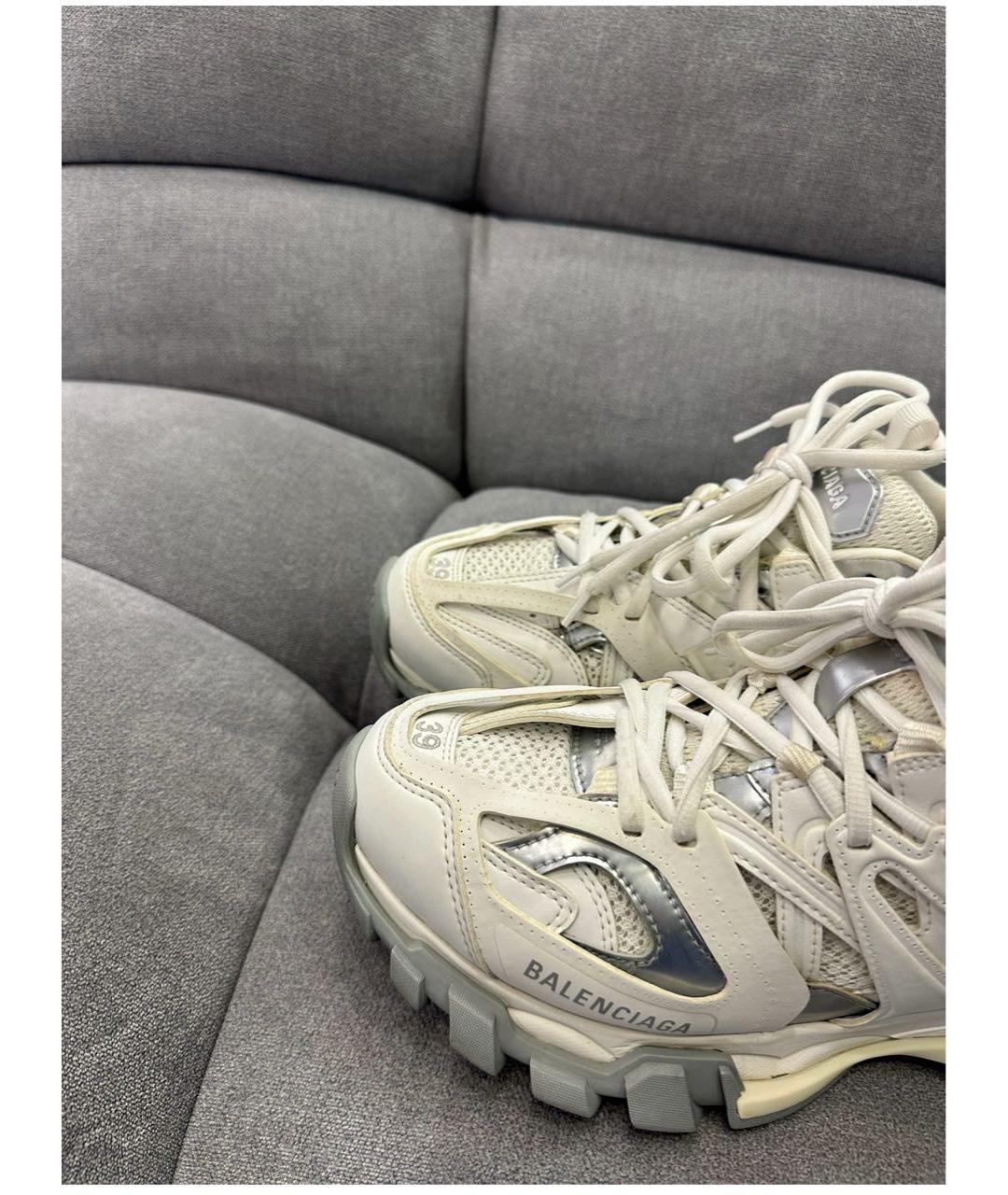 BALENCIAGA Белые кроссовки, фото 2