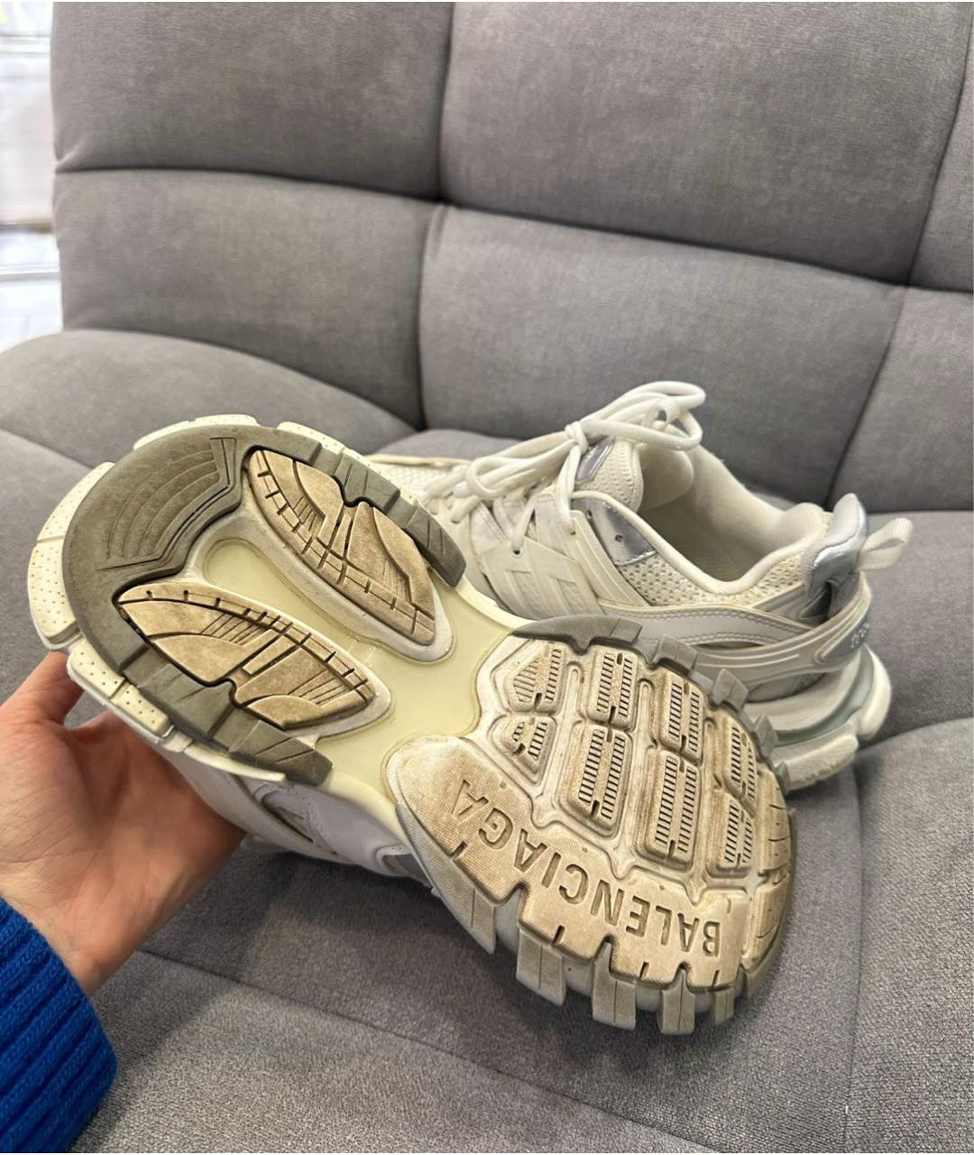 BALENCIAGA Белые кроссовки, фото 4