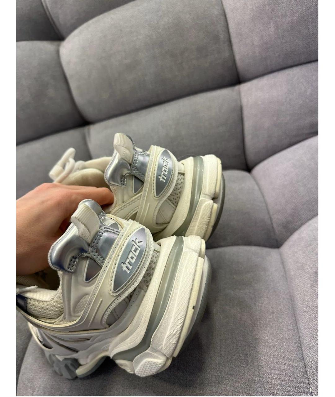 BALENCIAGA Белые кроссовки, фото 3
