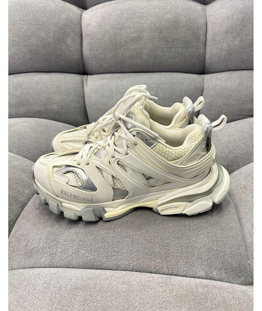 BALENCIAGA Белые кроссовки, фото 6