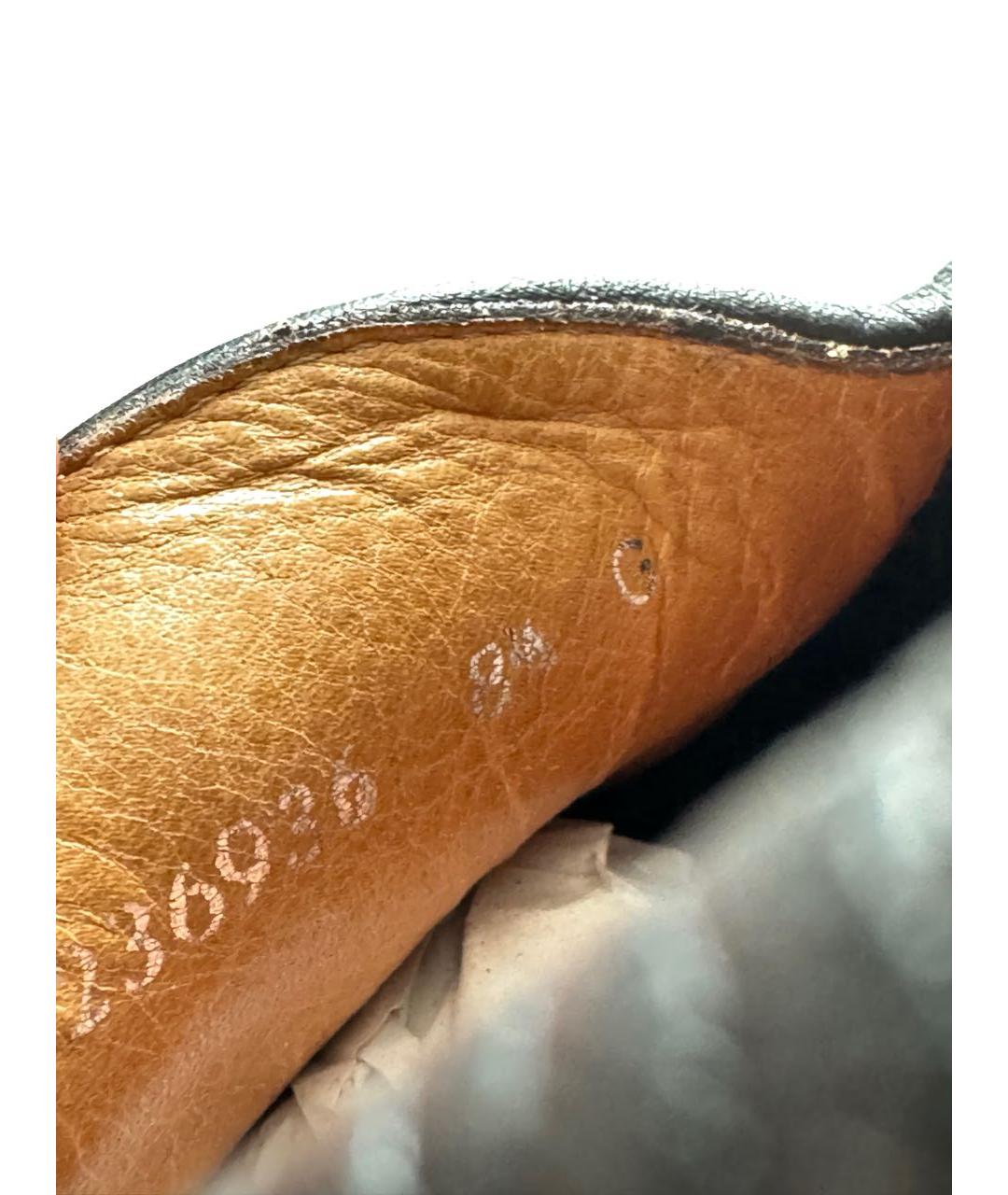 GUCCI Черные кожаные лоферы, фото 5