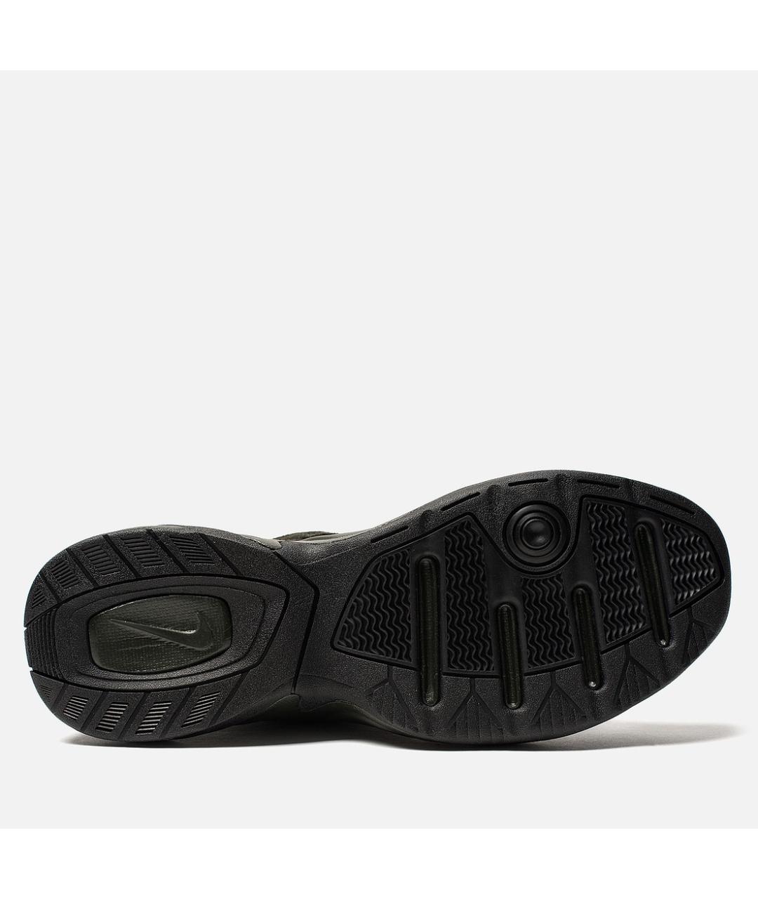 NIKE Зеленые замшевые низкие кроссовки / кеды, фото 7