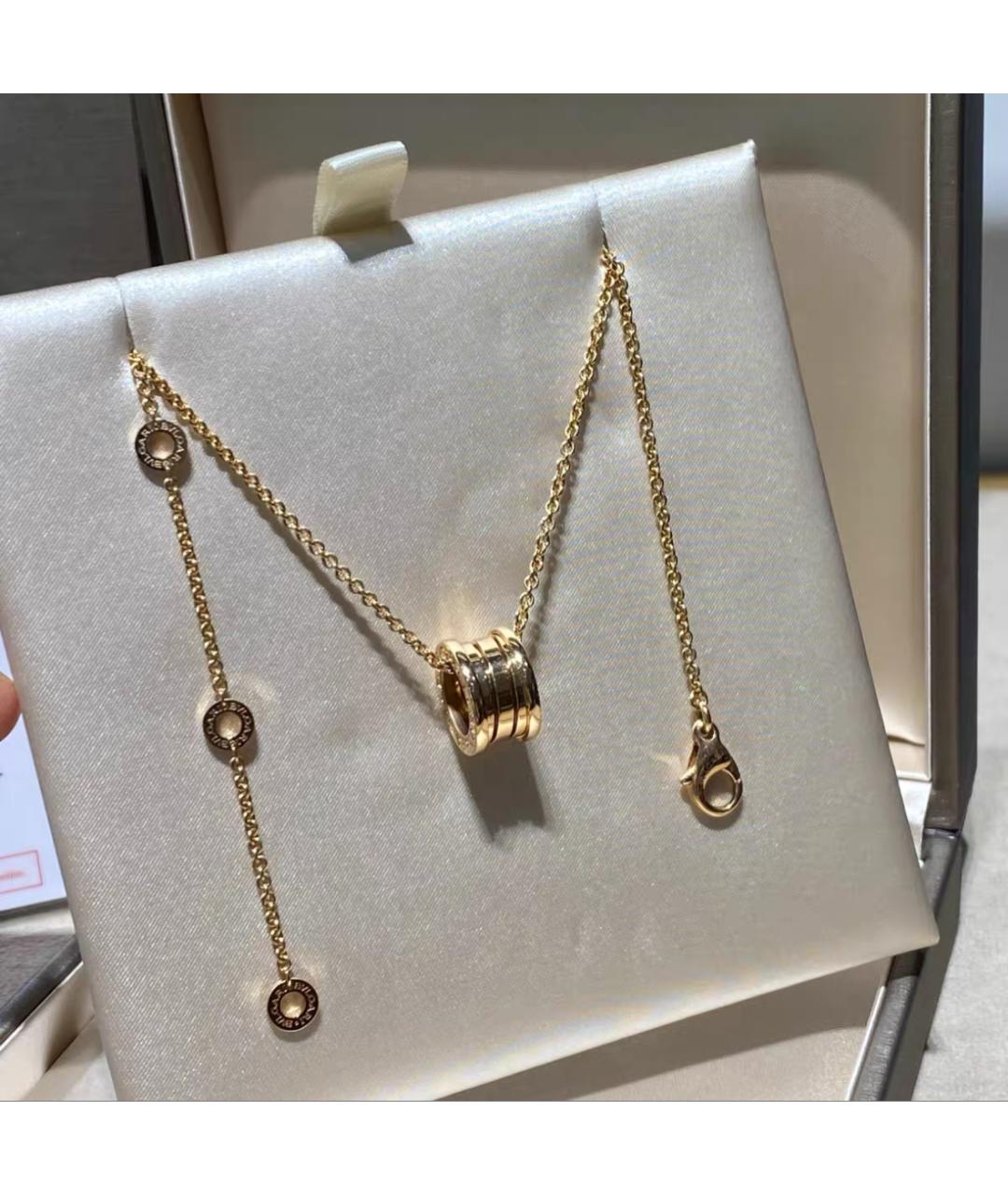 BVLGARI Золотая подвеска из розового золота, фото 3