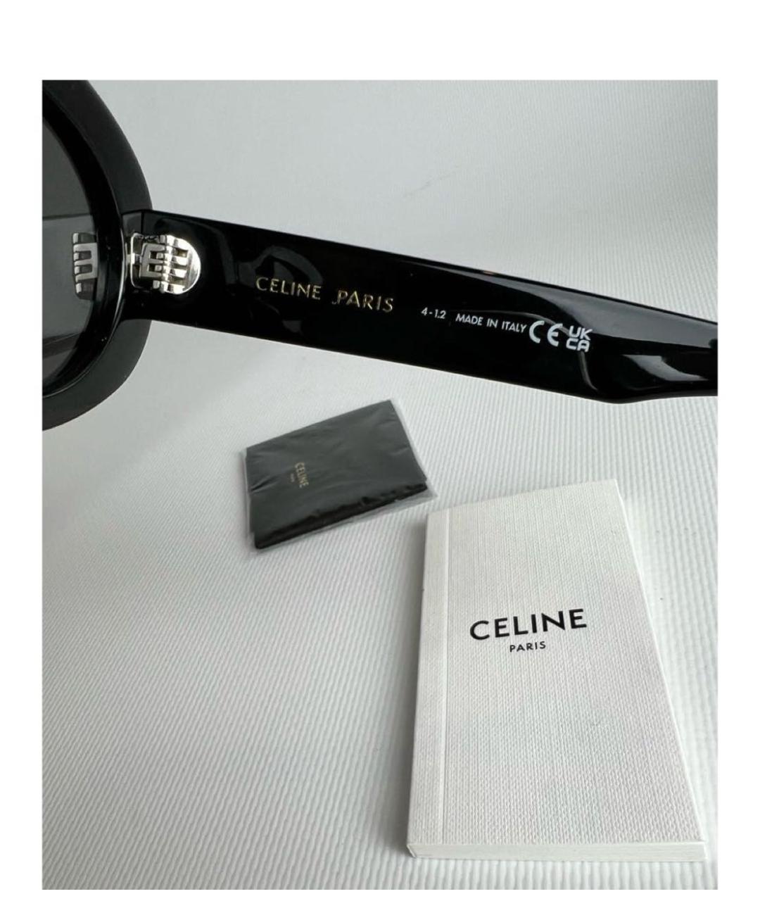 CELINE Черные солнцезащитные очки, фото 5