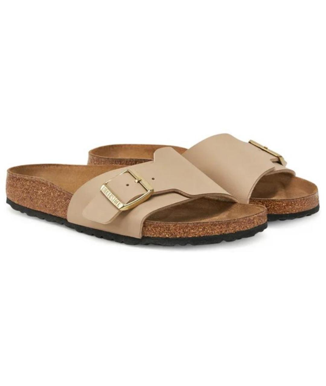 BIRKENSTOCK Бежевые сандалии, фото 2