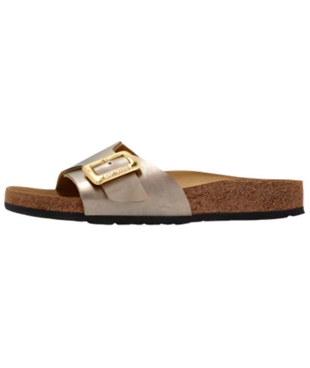 BIRKENSTOCK Коричневые шлепанцы, фото 2