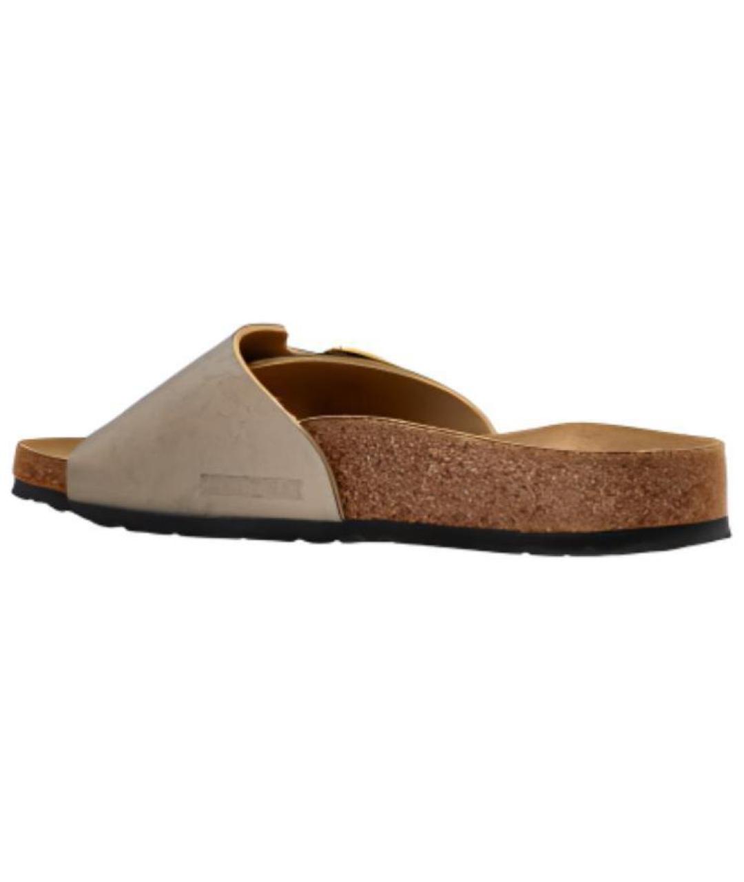 BIRKENSTOCK Коричневые шлепанцы, фото 5