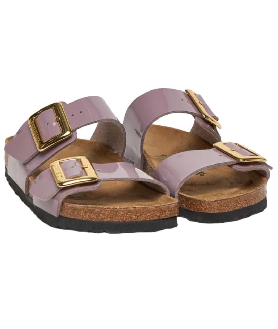BIRKENSTOCK Фиолетовые сандалии, фото 3