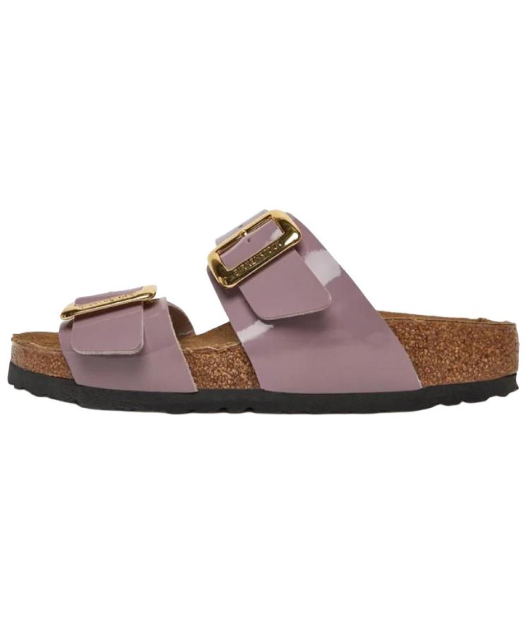 BIRKENSTOCK Фиолетовые сандалии, фото 6