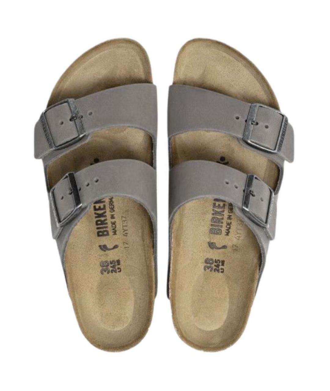 BIRKENSTOCK Серые сандалии, фото 5